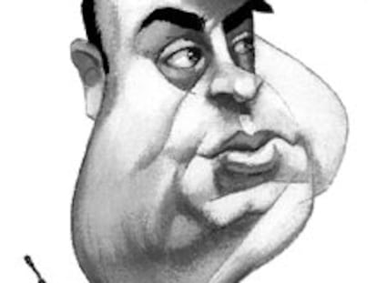 Caricatura de Al Capone