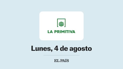 Sorteo de La Primitiva lunes 4 agosto 2025