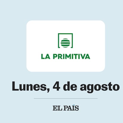 Sorteo de La Primitiva lunes 4 agosto 2025