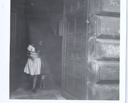 Foto de Mª Magdalena Hernanz Serrano. Calle Ave María, nº 11 y nº 12 Década de 1960