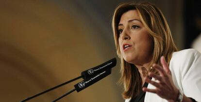 La presidenta de la Junta, Susana Díaz, este miércoles.