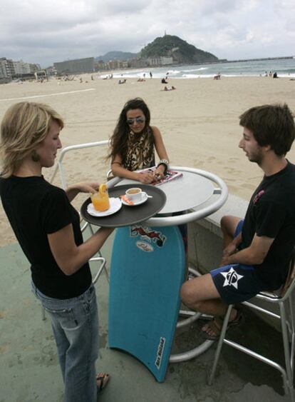 El Café de la Playa, en San Sebastián