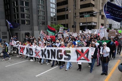 ‘No Kings’ protests against Trump