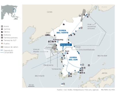 El peso estratégico de las dos Coreas.