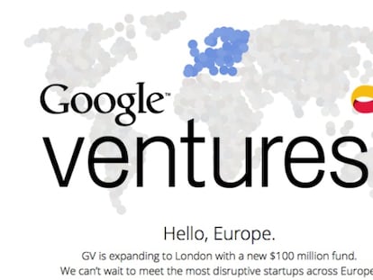 Google Ventures llega a Europa con 100 millones de dólares listos para invertir