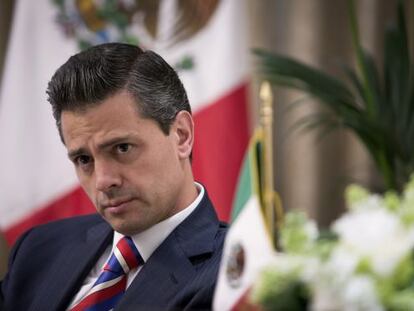El presidente mexicano, Enrique Pe&ntilde;a Nieto./ Jason Alden (Bloomberg)