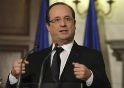 El presidente galo, François Hollande. EFE/Archivo