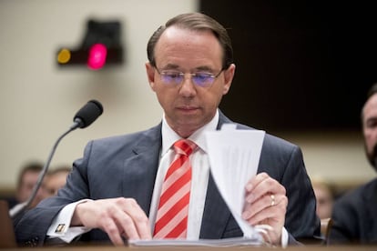 Rod Rosenstein, el 28 de junio en el Capitolio