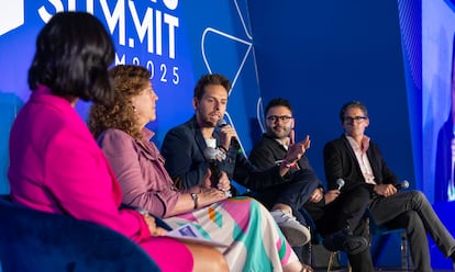 Participantes de la mesa Nuevas Audiencias, Nuevas Reglas: El Rol de las Marcas en el Deporte que Viene.