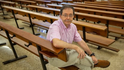 Eusebio Pérez, el pasado lunes, en Bilbao.  