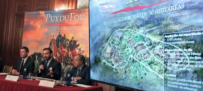 Presentación del parque tematico Puy du Fou.