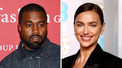 Kanye West e Irina Shayk.