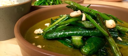 Un curry de verduras al dente es posible