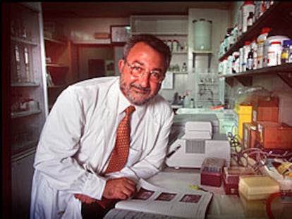 Bernat Soria, en su laboratorio del Instituto de Bioingeniería de la Universidad Miguel Hernández, en Elche (Alicante) en 2019.