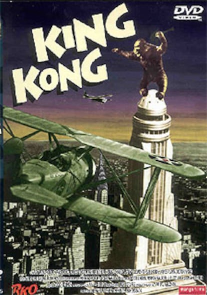 Cartel anunciador de la película 'King-Kong'.