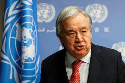 El secretario general de la ONU, Antonio Guterres.