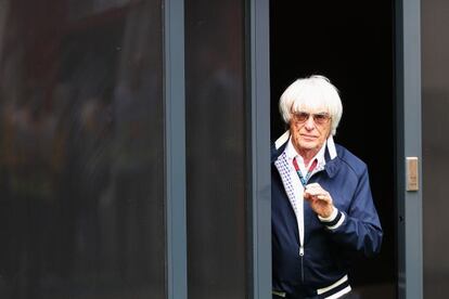 Bernie Ecclestone.