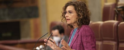 La ministra de Hacienda y Función Pública, María Jesús Montero.