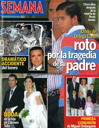 Portada de la revista 'Semana'