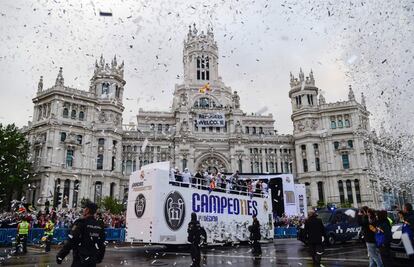 La Cibeles, de fiesta. 