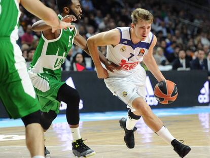 Luka Doncic, ante el Zalgiris