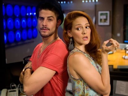 Luis Fern&aacute;ndez y Ana mar&iacute;a Polvorosa, protagonistas de &#039;Fen&oacute;menos&#039;.