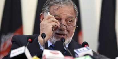 El presidente de la Comisión Electoral afgana, Ahmad Nuristani.