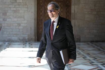 El presidente de la Generalitat, Quim Torra.