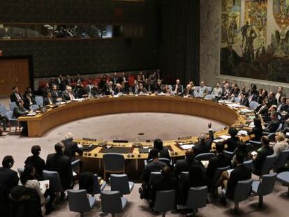 El Consejo de Seguridad de la ONU, el pasado 30 de diciembre.
