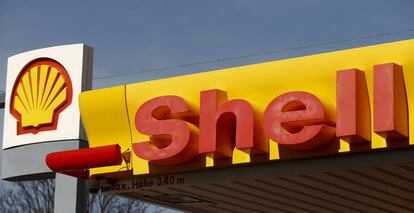 Una estación de servicio de Shell.