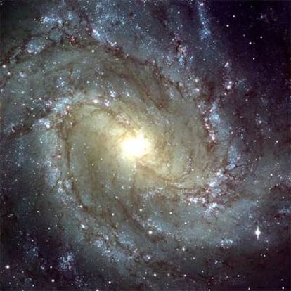 La galaxia M83, una de las más brillantes y próxima a nosotros.