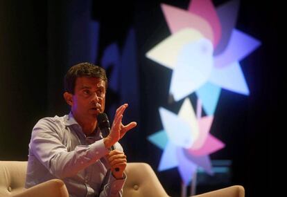 El candidato a la alcaldía de Barcelona, Manuel Valls.