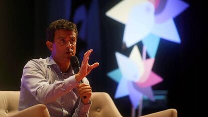 El candidato a la alcaldía de Barcelona, Manuel Valls.
