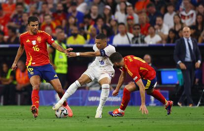 Partido de semifinales entre España y Francia de la Eurocopa 2024