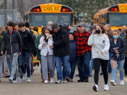 Tiroteo en una escuela secundaria en Michigan, EE UU