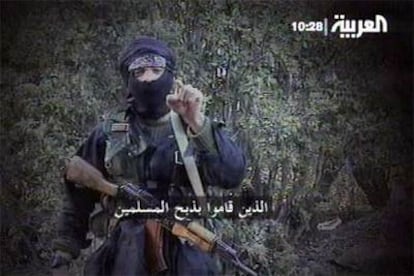 Imagen del vídeo en el que un grupo de islamistas árabes y europeos anuncian atentados en Occidente.