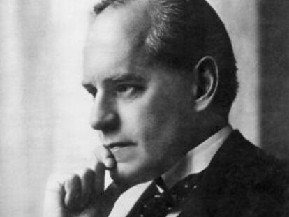 El novelista John Galsworthy.