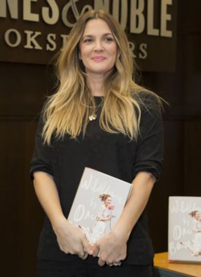 Drew Barrymore, en la presentación de su libro en Los Ángeles.