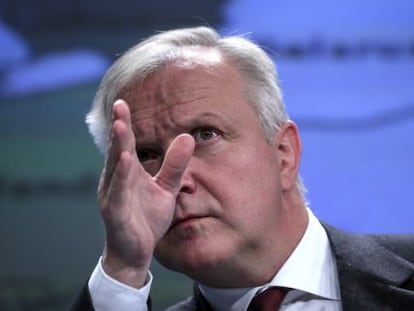 El comisario europeo de Asuntos Econ&oacute;micos y Monetarios, Olli Rehn.