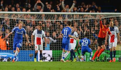 Andre Schurrle anota el gol de partido. 