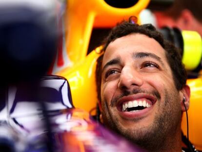Ricciardo, este viernes en Interlagos.