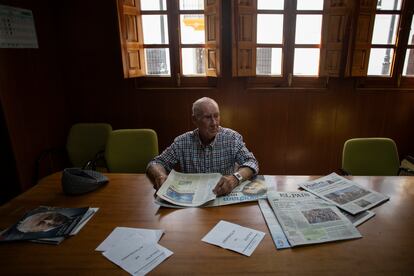 Sebastian Coronel, jubilado y ex agricultor de Bonares, Huelva.