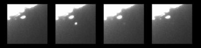 El choque programado de la sonda <i>Kaguya</i> se produjo ayer a las 20.25 y fue fotografiado por un telescopio desde Australia.