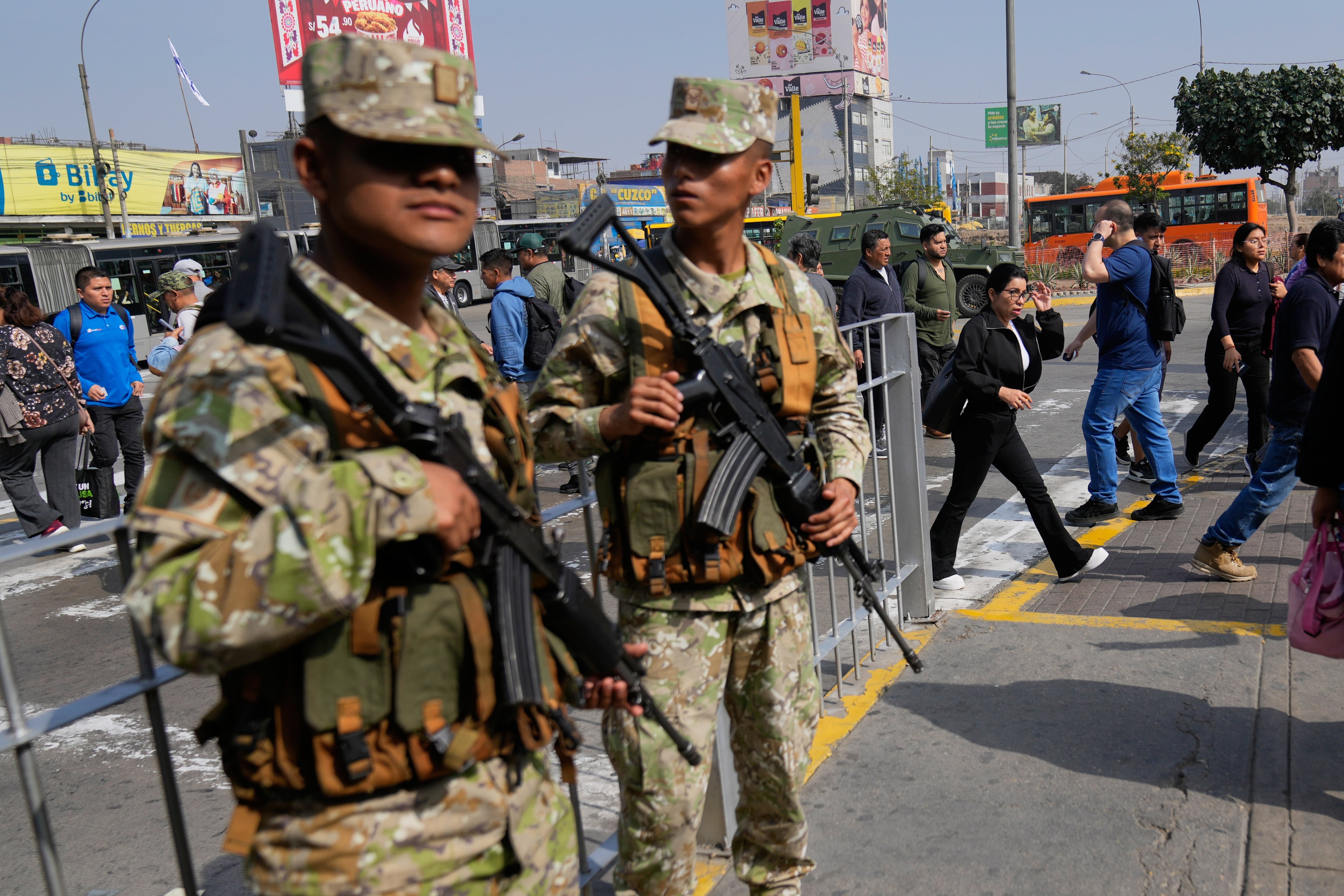 América Latina deja la seguridad pública en manos de los militares