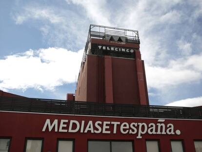 Sede de Mediaset España, en Madrid.