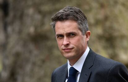 El ya exministro de Defensa británico, Gavin Williamson.