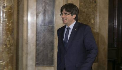 El president de la Generalitat, Carles Puigdemont.