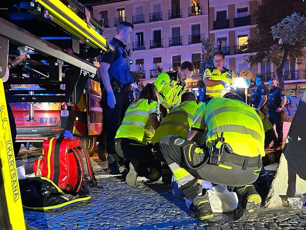 Un hombre de 35 años, en estado grave tras ser apuñalado en el barrio madrileño de Lavapiés
