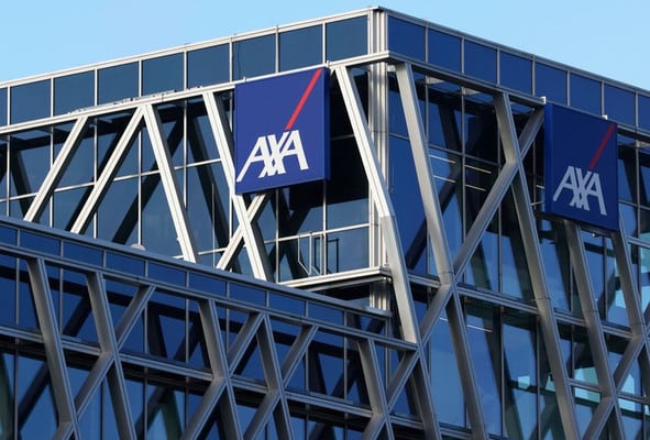 Logo de Axa Investment.
