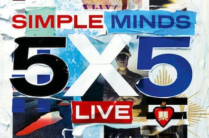 Cartel de la gira de Simple Minds.